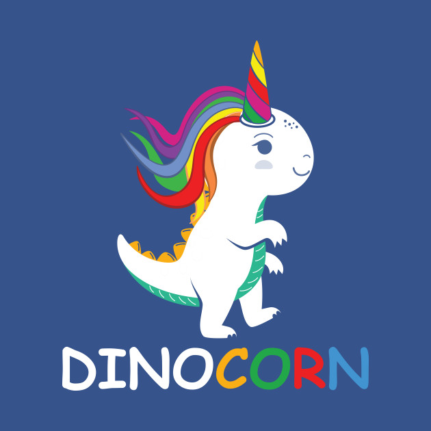 Disover Dinocorn - Unicorn - T-Shirt