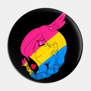 Native Pansexual Pride Pin