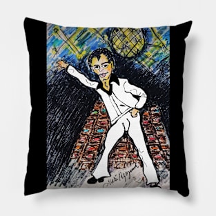 Saturday Night Fever John Travolta as Tony Manero Pillow