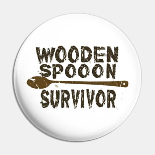 wooden spoon survivor Pin