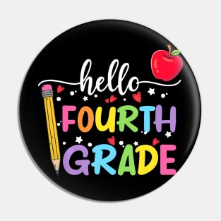 Fourth Grade Team 4th Grade Back to School Teacher Kid Pin