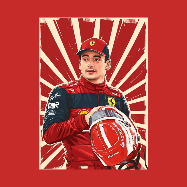 Charles Leclerc by Gavzilla