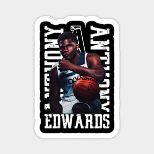 Anthony Edwards Basketball 8 Magnet