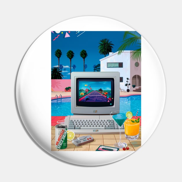 Summer computer chill Pin by Mr.Melville