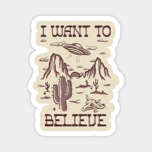 I want to believe Magnet