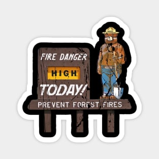 SMOKEY THE BEAR Magnet