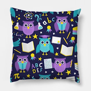 Smart Owls Pillow