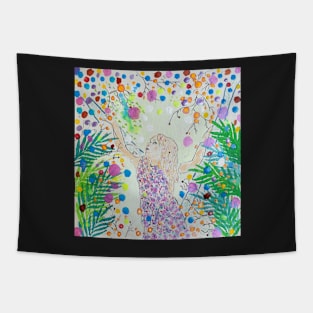 Conversations with fairies Tapestry