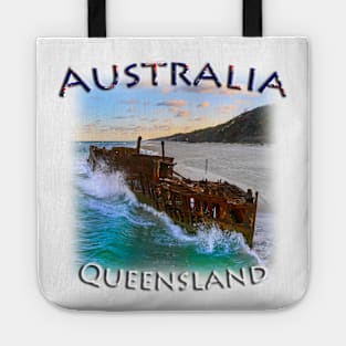 Australia, Queensland - Fraser Island Maheno Tote