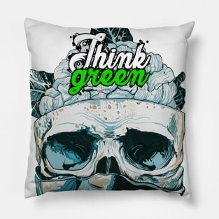 Think Green Pillow