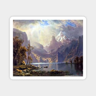 Lake Tahoe by Albert Bierstadt Magnet