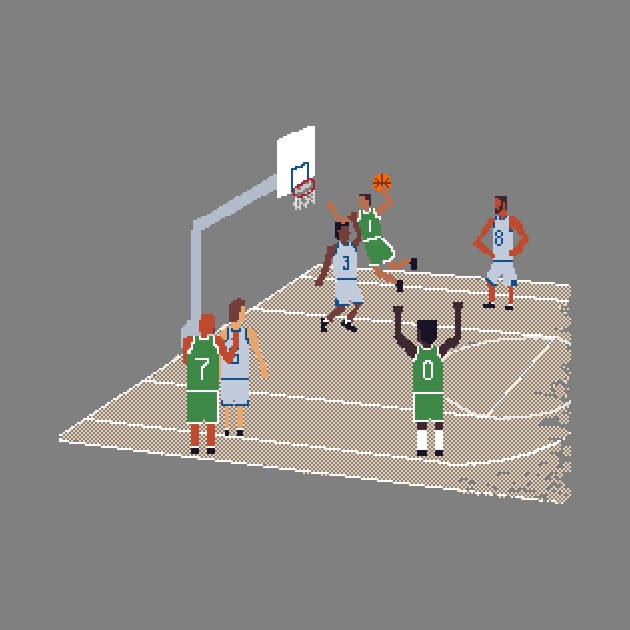 Pixel Basketball - Dunk? by Ziegler Workshop