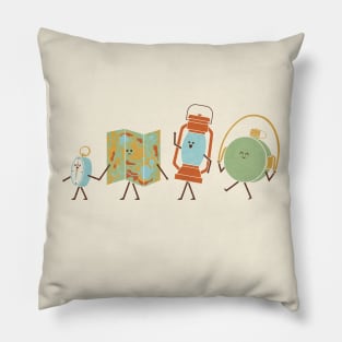 Let's Go On An Adventure Pillow