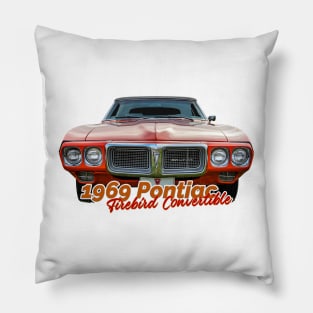 1969 Pontiac Firebird Convertible Pillow