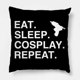 Eat Sleep Cosplay Repeat Pillow