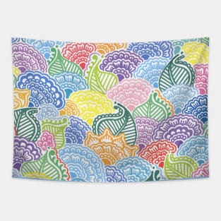 Colorful Garden Tapestry