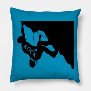 Rock Climber Pillow