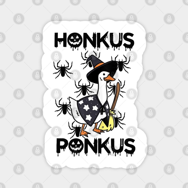 Honkus Ponkus | Honkus Ponkus Duck | Halloween Magnet by OrionBlue