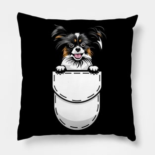 Papillon Pocket Dog Pillow