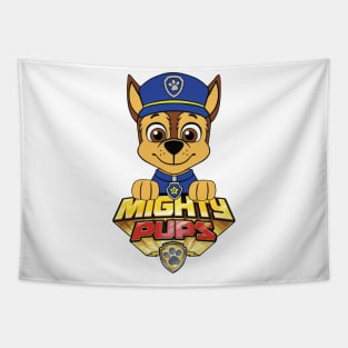 mighty paw Tapestry