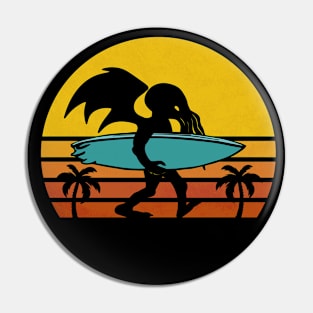 Surfer Cthulhu Pin