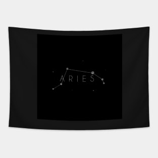 Zodiac sign constellation - aries Tapestry