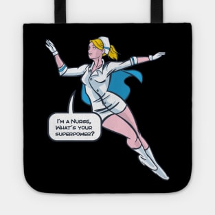 Nurse Superhero Tote