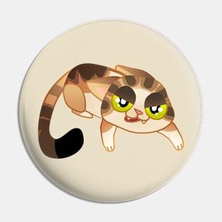 Gilbert the kitten : hiss Pin