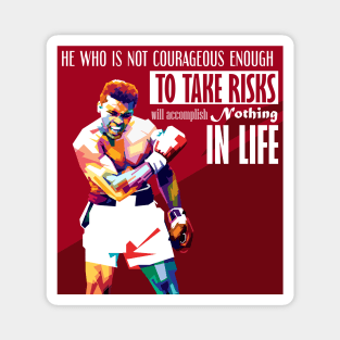 Muhammad Ali Quote Magnet