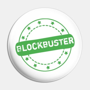 Blockbuster Stamp Icon Pin