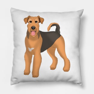 Airedale Terrier Dog Pillow