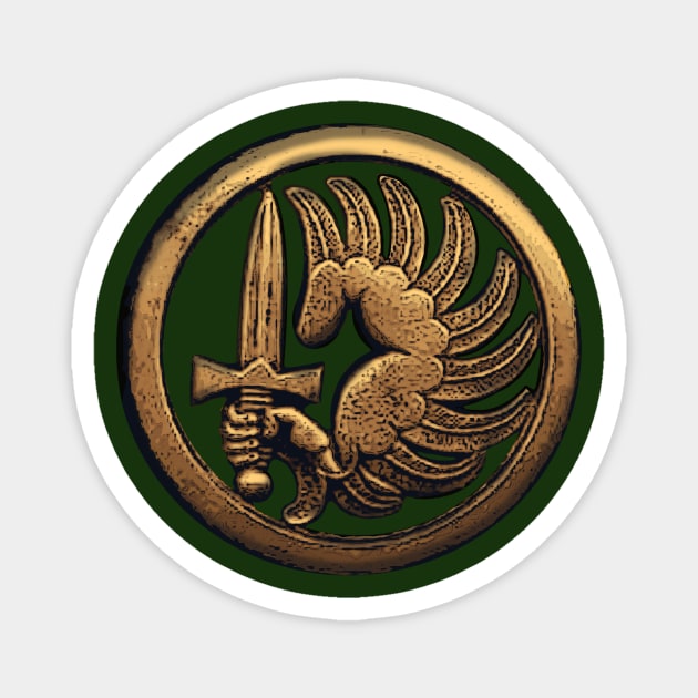 French Foreign Legion Para Badge Magnet by Hellacious Designs