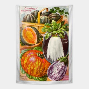 Veggie Seed Catalogue, circa 1900s Tapestry