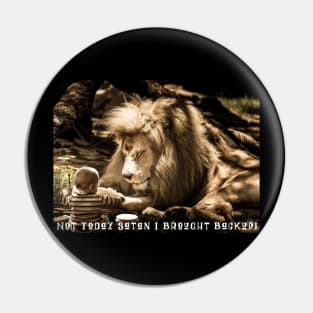 Jesus is the Lion Pin