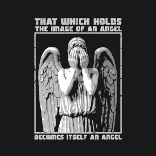 The image of an angel. (Bloody Version) T-Shirt