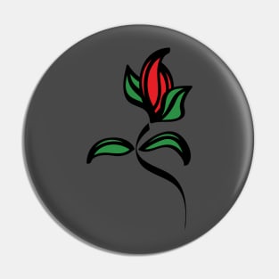 Rosebud - Colour Pin