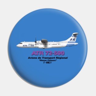 Avions de Transport Régional 72-500 - ATR "House Colours" Pin