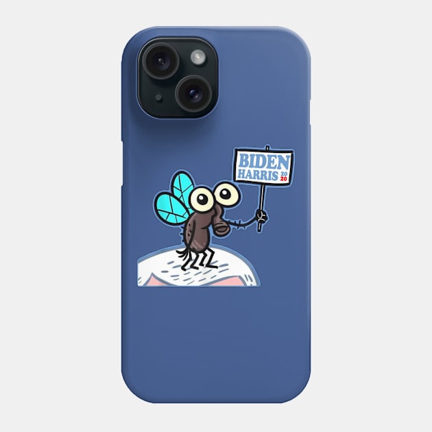 Fly On Pence Biden Harris 2020 Phone Case by Kevan Hom