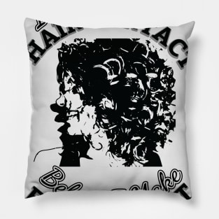 Curly hair don't care, Original design gift for your loved ones Pillow