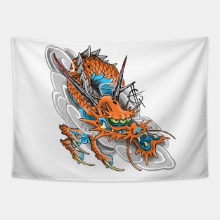 Blinky Dragon Tapestry