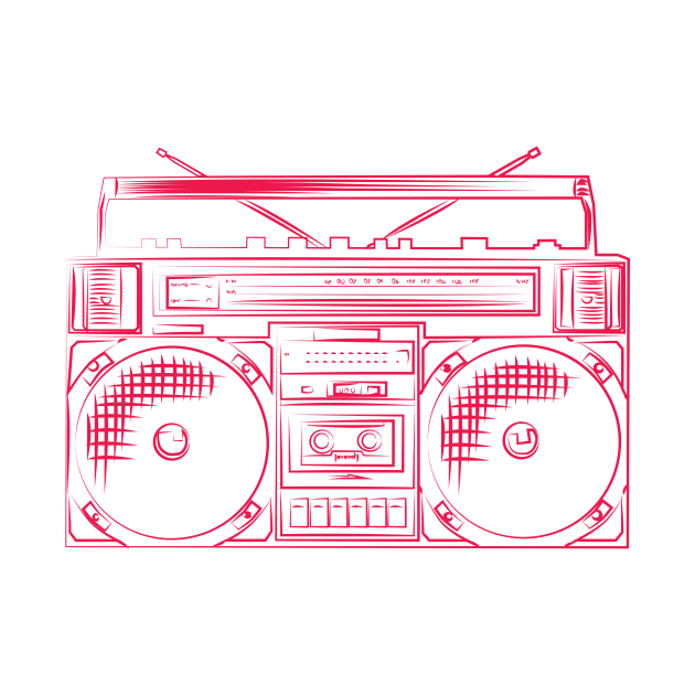 BOOM, boombox by BeetleBrand