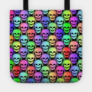 Skull DJ Small Tote