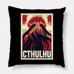 Cthulhu Pop Art Style Pillow