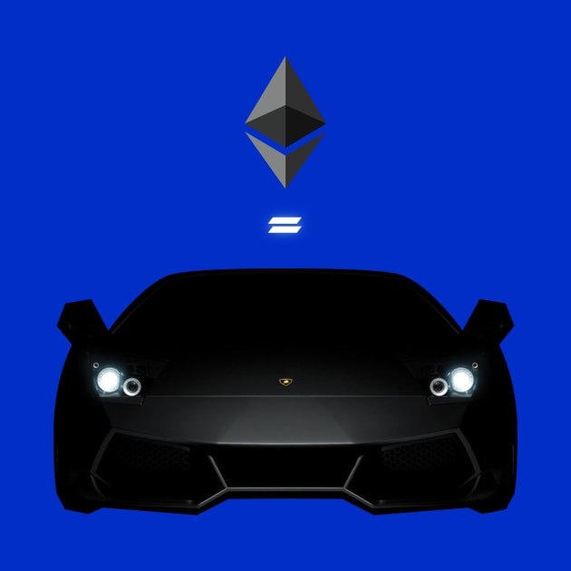 Ethereum Lambo by mangobanana