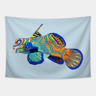 Mandarin Dragonet Ladyfish Tapestry