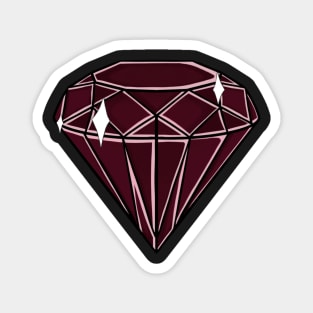 Ruby Gemstone Magnet