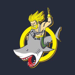 Shark Rider 90s T-Shirt