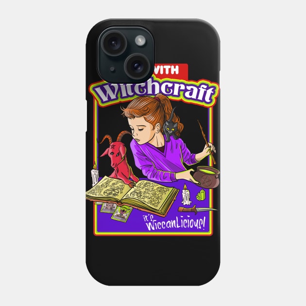 Fun with Witchcraft is Wiccan-licious! Necronomicon Phone Case by Juandamurai