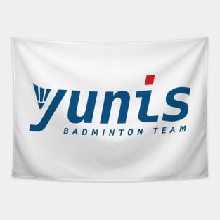 Love All Play: Yunis Badminton Team Tapestry