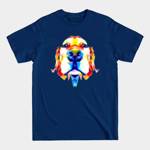 Disover golden retriever pixel art - Golden Retrievers - T-Shirt